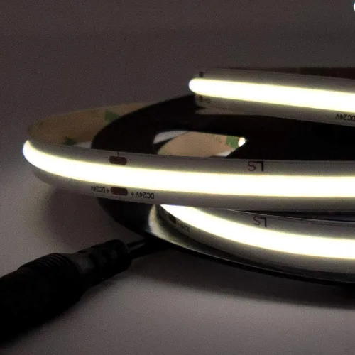 Miniatura 2 de Tiras flexibles LED COB de color blanco frío - Longitud 3 pies para uso en interiores