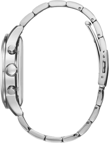 Miniatura 2 de Guess Reloj clásico de los hombres de la esfera de plata del cronógrafo W0668G7