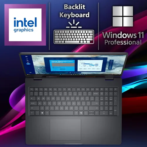 Miniatura 3 de Dell Pro 16 (Reemplaza al Latitude 3550) Laptop empresarial de 16", Pantalla WUXGA, Intel i7-150U, 32 GB de RAM DDR5, SSD PCIe de 1 TB, WiFi 6E +