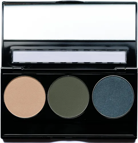 Miniatura 66 de Sombra de ojos en polvo prensado mate, pigmento profundo, brillo de lujo, sombras de ojos negras, sin talco ni parabenos, vegano, sin pruebas