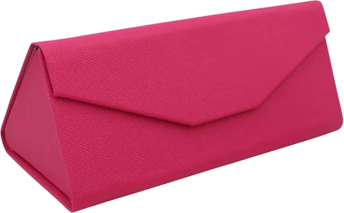 Miniatura 176 de Real Sic Funda para lentes de sol para hombres y mujeres, soporte magnético plegable para lentes de sol, inspirado en el color sólido