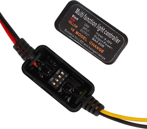 Miniatura 7 de Acouto Controlador estroboscópico de luz de freno, módulo de intermitente automático para coche, 4 unidades DC9‑26V, controlador estroboscópico LED