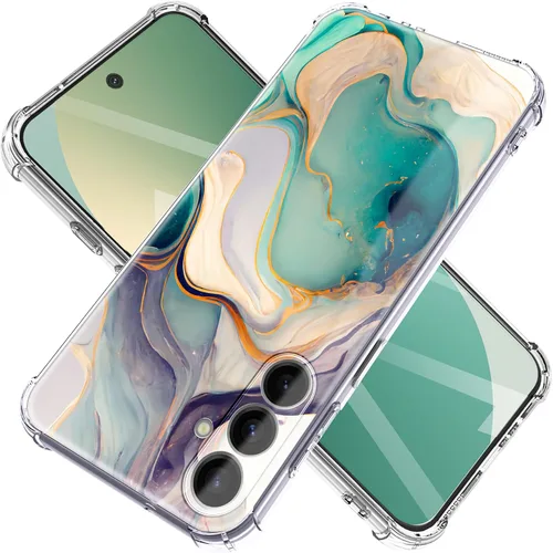 Miniatura 37 de para Samsung Galaxy a15 5G [Funda de Mármol Delgada]+[Anti-Caída Protectora] Fundas de Teléfono de TPU Suave y Elegantes para Mujeres de 6.5 Pulgadas