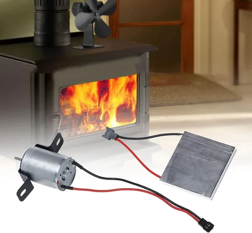 Miniatura 4 de Grupos electrógenos de ventilador de chimenea, motores de ventilador termodinámico para el hogar, kits de motor de espera para ventilador