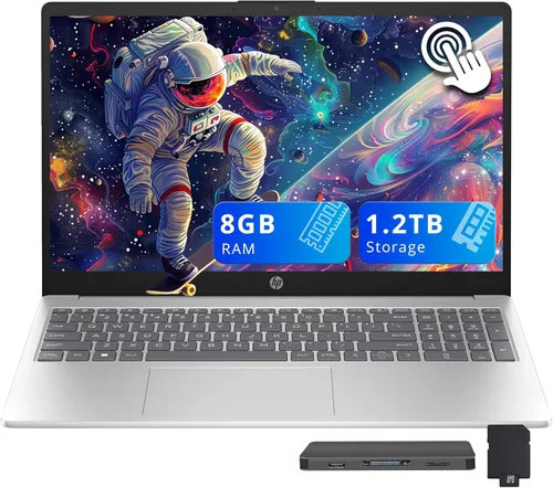 Miniatura 5 de HP Chromebook - Laptop HD de 14 pulgadas, portátil para estudiantes y negocios, Intel Celeron N4500, 4 GB de RAM, 64 GB eMMC, batería de larga