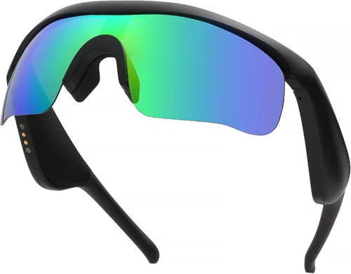 Miniatura 11 de Lentes inteligentes para hombres y mujeres, gafas de sol deportivas Bluetooth 5.3 con llamadas manos libres, altavoz de oreja abierta, UV400