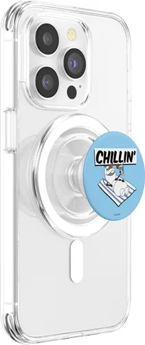 Miniatura 3 de Disney Frozen Olaf Chillin' Summer Portrait PopSockets MagSafe PopGrip para iPhone