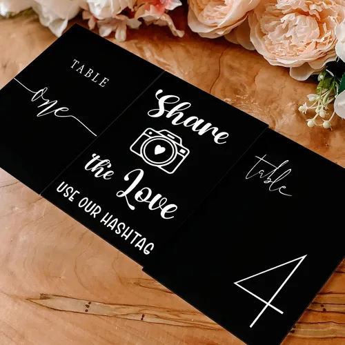 Miniatura 5 de 10 paquetes de hojas en blanco de acrílico negro para números de mesa, hojas en blanco de acrílico negro de 5 x 7 pulgadas, 1/8 de pulgada