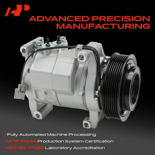 Miniatura 3 de A-Premium Compresor de aire acondicionado con embrague compatible con Honda Element 2.4L 2003-2011