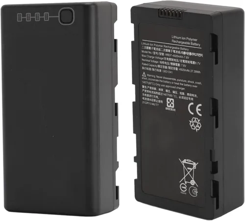 Miniatura 4 de Batería inteligente WB37, batería inteligente de 5200 mAh 7.6 V, FPV RC Drone Transmisor de repuesto de litio para CrystalSky para control remoto