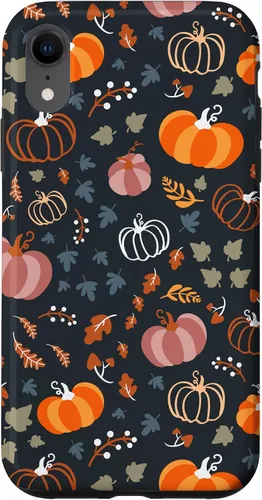 Miniatura 24 de Funda para iPhone 14 Pro Max Otoño Hojas Caídas Calabaza Cosecha de Especias Feliz Oto