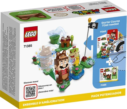 Miniatura 5 de LEGO Super Mario Paquete de figuritas Tanooki Mario, juego de construcción, juguete de regalo coleccionable para niños creativos, 2021 (13 piezas)