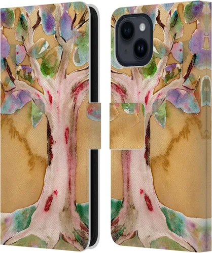 Miniatura 10 de Head Case Designs Officially Licensed Wyanne Half Light Nature 2 Leather Wallet Case Compatible with Apple iPhone 15