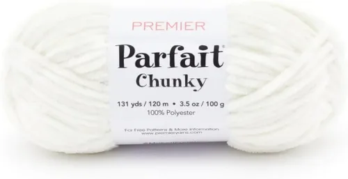 Miniatura 30 de Premier Parfait Hilo Grueso - Súper Voluminoso para Tejer y Hacer Ganchillo, Chenilla, Sunshine