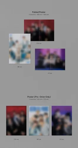 Miniatura 5 de Fantagio Music Astro - All Yours (Vol.2) Álbum+Póster plegado+Juego de tarjetas fotográficas adicionales (You ver.) KTMCD0882