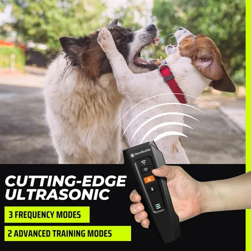 Miniatura 4 de BarxBuddy 2ª Generación Dispositivos Disuasorios de Ladridos de Perro Ultrasónico de Largo Alcance Alternativa al Collar Antiladridos Verde