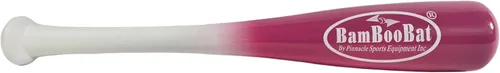 Miniatura 17 de BamBooBat de PINNACLE SPORTS EQUIPMENT INC. - Bate de béisbol y sóftbol de madera de una mano para adultos - 45,7 cm o 53,3 cm Mango blanco/barril