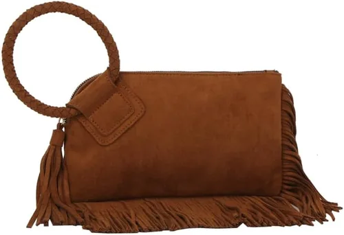 Miniatura 27 de Monedero de mano para mujer, cartera de noche con correa de mano, informal, formal, de cuero vegano, Metro Muse