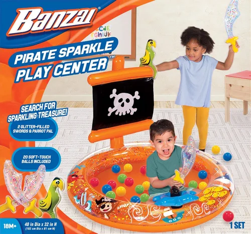 Miniatura 3 de Pirate Sparkle Play Center Ball Pit con 20 bolas