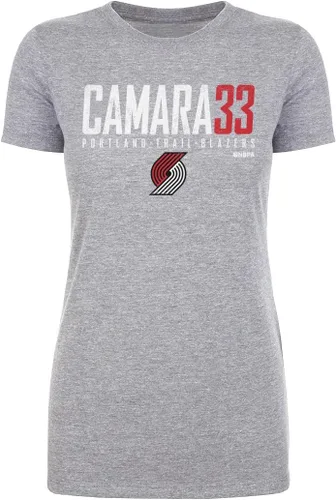 Miniatura 2 de 500 LEVEL Camiseta Toumani Camara Portland Trail Blazers Mujer - Toumani Camara Portland Trail Blazers Elite WHT