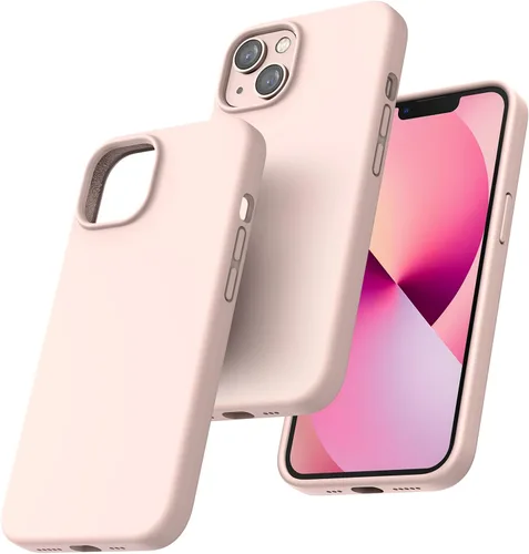 Miniatura 18 de TOCOL Funda delgada de silicona para iPhone 13 de 6.1 pulgadas, ajuste preciso, antideslizante, protección contra caídas, verde alpino