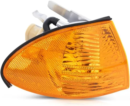 Miniatura 6 de CarLights360: Para 2001 BMW 330i luz de señal de esquina lado del pasajero sedán con bombillas para BM2521104 6316902766, 63138370586