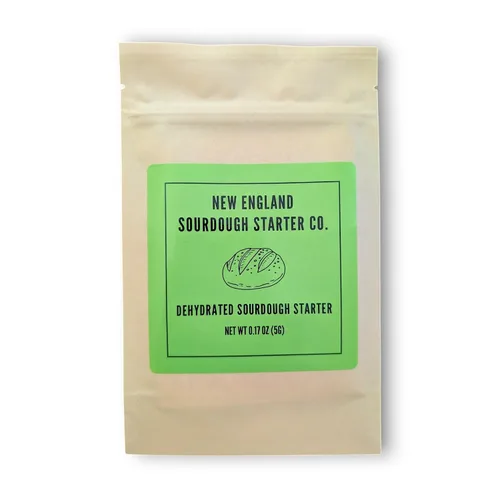 Cultivo básico de masa madre deshidratada | New England Sourdough Starter Co. | 6 sencillos pasos para tu propio iniciador establecido en tan solo 3