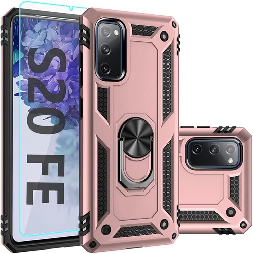 Miniatura 11 de Funda para Samsung Galaxy S20 FE, Funda Galaxy S20 FE 5G, con protector de pantalla, [grado militar] cubierta probada contra caídas de 16 pies