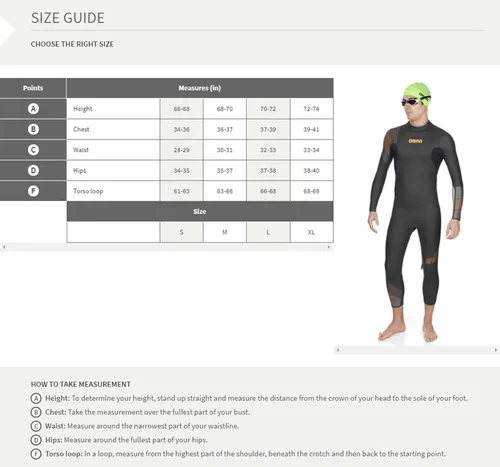 Miniatura 7 de arena Powerskin R-Evo+ Open Water cerrado espalda para hombre