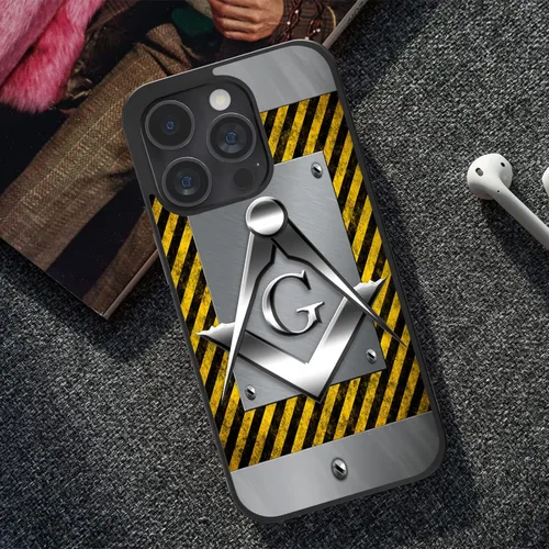 Miniatura 7 de Fundas de teléfono masonería, regalos masónicos para hombres, funda estética para iPhone 5 6 7 8 11 12 13 14 15 16 Pro Max Plus Mini X, para Samsung