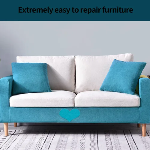 Miniatura 3 de LEMGUBKP Cinta de reparación de cuero autoadhesiva para muebles grandes, calcomanía de reparación de cuero de sofá, utilizada para muebles, sofás