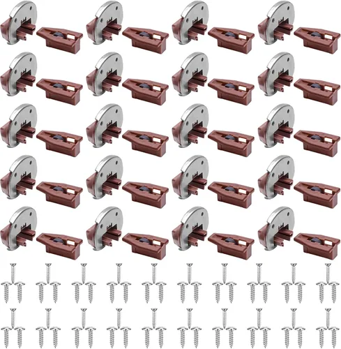Miniatura 9 de Kit de actualización de 5 piezas para guías de cajones de repuesto Rite-Trak II, estilo de deslizamiento comercial mejorado compatible