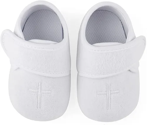 Miniatura 5 de Zapatos de bautizo con suela premium para bebés y niños pequeños