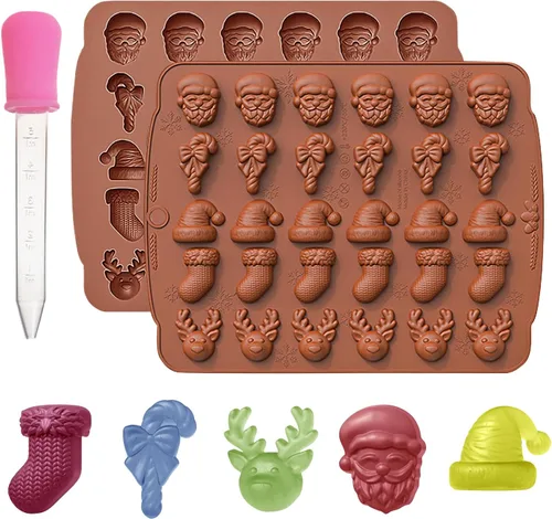 Miniatura 8 de Moldes de chocolate para huevos de Pascua, 3 piezas, moldes de silicona para dulces de Pascua, 12 diseños de moldes de huevo antiadherentes