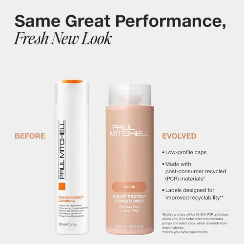 Miniatura 2 de Paul Mitchell Acondicionador de protección de color, evita la decoloración y añade brillo, para cabello teñido