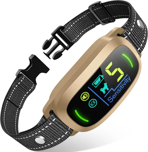 Miniatura 13 de FAFAFROG Collar Antiladridos para Perros de Tamaño Grande, Mediano y Pequeño, Collar Antiladridos Inteligente Recargable, Collar de Adiestramiento
