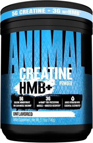 Miniatura 10 de Animal Creatina HMB en polvo – 0.11 oz myHMB + 0.18 oz de creatina con electrolitos para recuperación y energía diaria – Power Punch (3) y Dragon