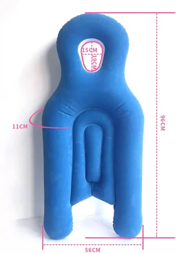 Miniatura 5 de harayaa Almohada de cara hacia abajo almohada de recuperación de ojos Almohada de cama portátil Prone Almohada para siesta