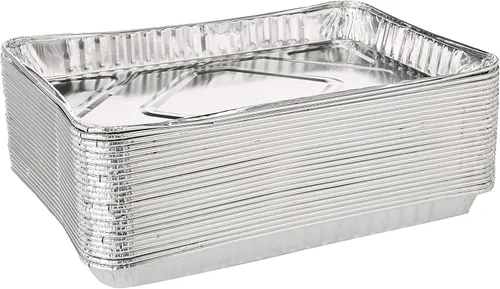 Miniatura 5 de DCS Deals Paquete de 1/4 de papel de aluminio para tartas de tamaño (cuarto), extra resistente y duradero, ideal para ventas de hornear, eventos