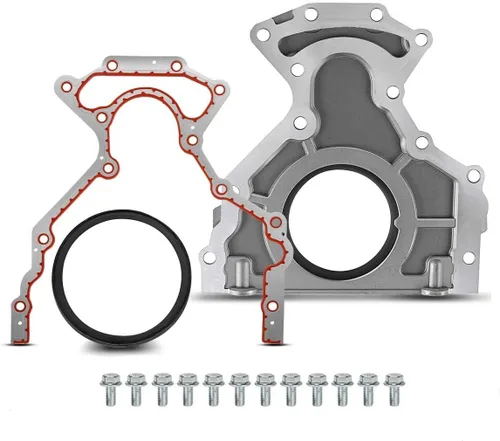 Kit de tapa de sello principal trasero con junta compatible con Chevrolet Corvette Camaro Silverado Tahoe GMC Buick Cadillac Hummer Isuzu Pontiac