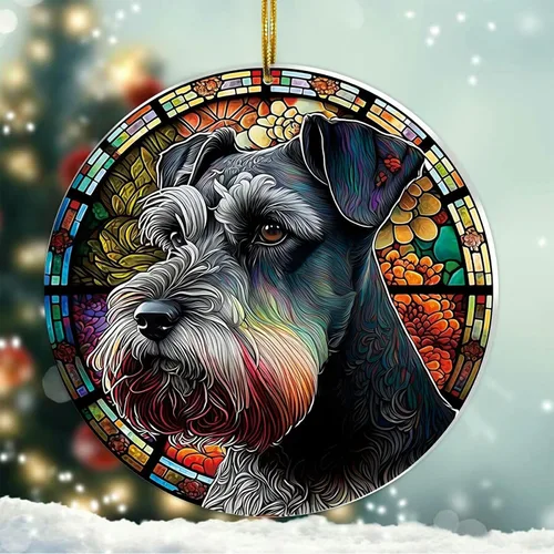 Miniatura 21 de Regalos de Malamute de Alaska - Adorno Navideño de Perro de Alaska 2025 Regalos de Perro de Alaska para Mujeres, Adorno de Malamute de Alaska