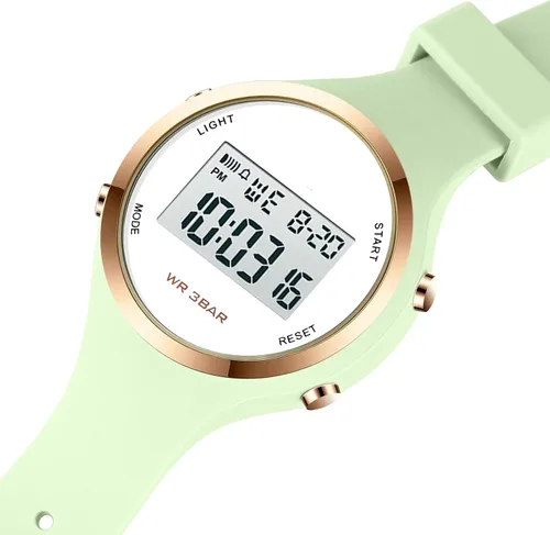 Miniatura 30 de Women LED Display Elecreonic Watch Fashion Chrono Alarm Digital Clock Woman Outdoor Sport Wirstwatch