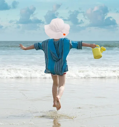 Miniatura 42 de SimpliKids Sombrero de sol para bebé de ala ancha con protección solar UPF 50+ UV Ray