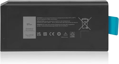 Miniatura 18 de 34Wh J7HTX - Batería de repuesto para laptop Dell Latitude 7202 7212 7220 Rugged Extreme Tablet T03H T03H002 T03H T03H003 Series 02JT7D 2JT7D J82G5