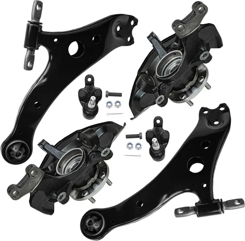 Miniatura 44 de Detroit Axle - Kit de brazos de control de extremo delantero 4WD para Ford 04-08 F-150, 06-08 Lincoln Mark LT, 4 extremos de barra de acoplamiento