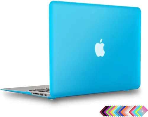 Miniatura 38 de Carcasa para MacBook Air de 13 pulgadas, UESWILL, carcasa rígida mate de tacto suave para MacBook Air de 13 pulgadas (Modelo A1466 / A1369) de Negro