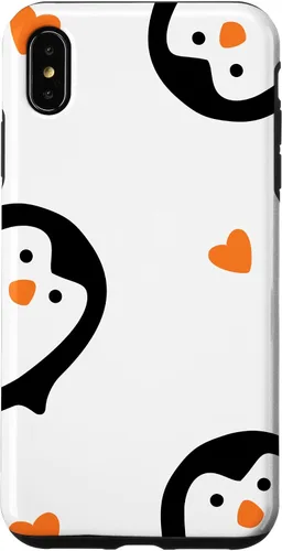 Miniatura 11 de Cute Penguins Hearts Phone Case for iPhone 17