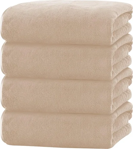 Miniatura 9 de Cosy Family Juego de toallas de microfibra de 8 piezas, 2 toallas de baño, 2 toallas de mano y 4 paños de lavado, toallas ultra suaves y altamente
