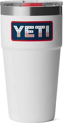 Miniatura 26 de YETI Rambler - Vaso apilable de 20 onzas, acero inoxidable, aislado al vacío con tapa MagSlider Verde mar
