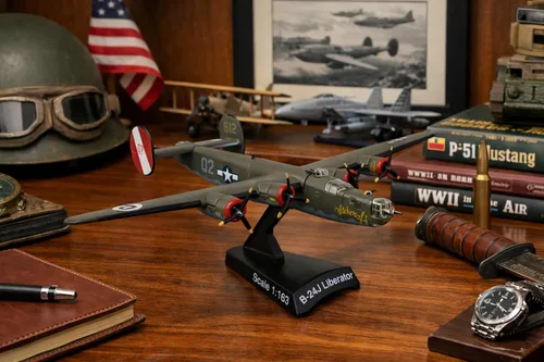 Miniatura 13 de Daron Worldwide Trading Sello B-24J Liberator Witchcraft Jet